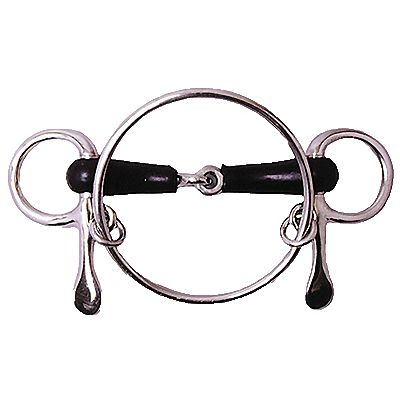 Dexter Half Cheek Rubber Racing Bit