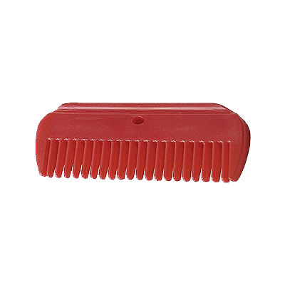 Horze Mane Comb – Plastic -Red