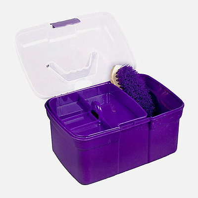 Horze Grooming Box- Juniors - Purple