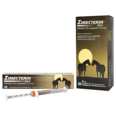 Zimecterin Gold Horse Dewormer Paste
