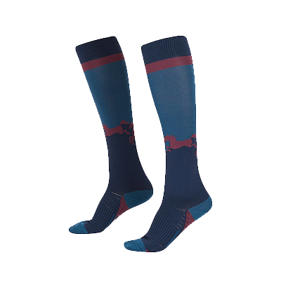Kerrits Kids Winter Frolic Wool Sock-Indigo