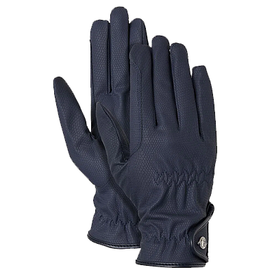 B Vertigo Grip Riding Gloves - Dark Navy
