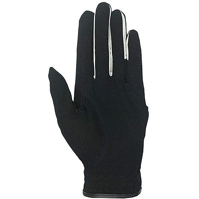 Horze Lyon Synthetic Leather Gloves - Black