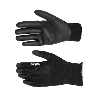 Horze Summer Work Gloves - Black