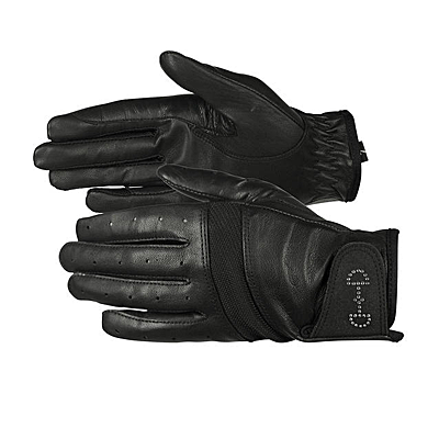 Horze Women's Leather Mesh Gloves