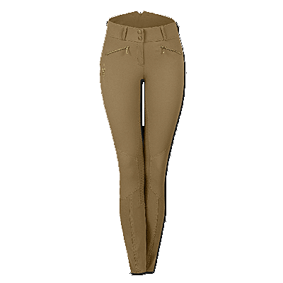 Taupe Waldhausen Elly Silicone Full Seat breeches