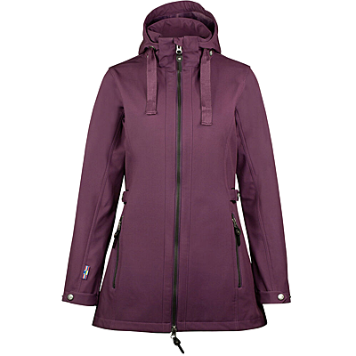 Prune Purple Horze Freya Women's Long Softshell Jacket