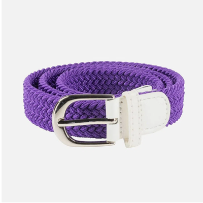 Gaudy Purple Horze Kids Stretch Belt