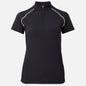 B Vertigo Adara Womens Cool Tech Training Shirt - Dark Navy