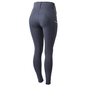 Horze Lucinda Women's High Waist Tights Silicone Full Seat – Blackened Pearl