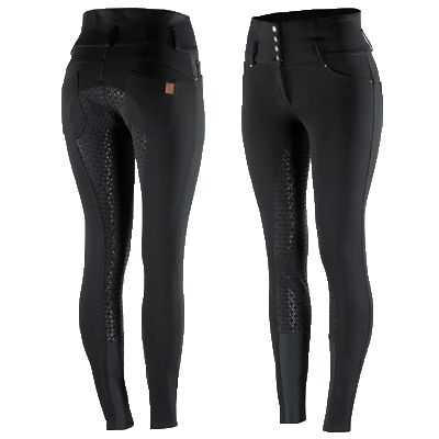 Horze Women's Tara Full Seat Breeches - High Waist