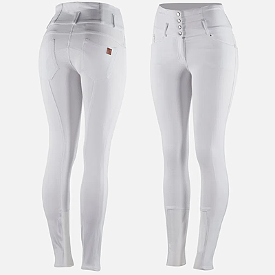 Horze Women's Tara Full Seat Breeches - High Waist