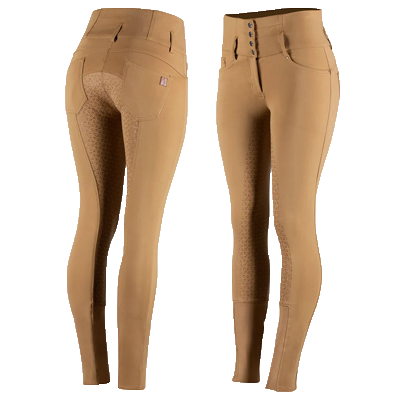 Horze Women's Tara Full Seat Breeches - High Waist