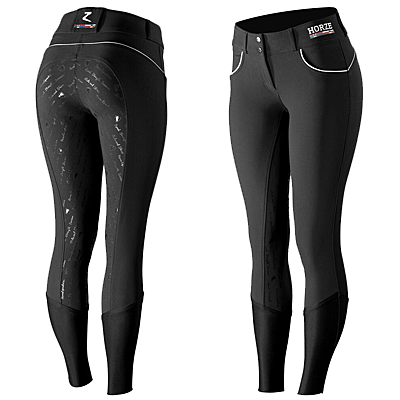 Black Horze Nordic Performance Women's Silicone Full Seat Breeches