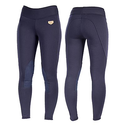 Horze Active Women's Knee Patch Winter Tights