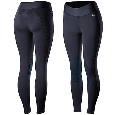 Horze Active Women's Knee Patch Winter Tights