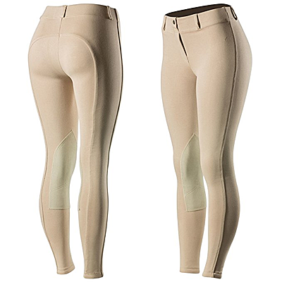 Horze Ella women's Pull-On Knee Patch Breeches