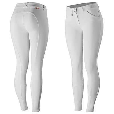 White Horze Grand Prix Women's Silicone Knee-Patch Breeches