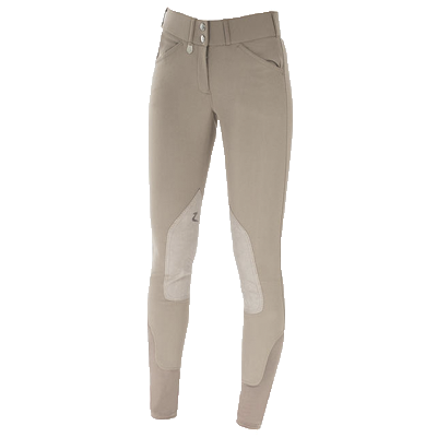 Horze Grand Prix Women's Extend Leather Knee  Patch Breeches 36574