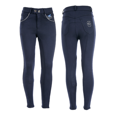 Horze Jen JR Children's Knee Patch Breeches - 36597