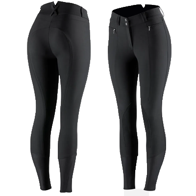 Horze Women's Angelina Knee Patch Breeches - Leather Patches