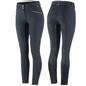 B Vertigo Patricia Women's Silicone Full Seat Breeches - Navy Dark Blue/White