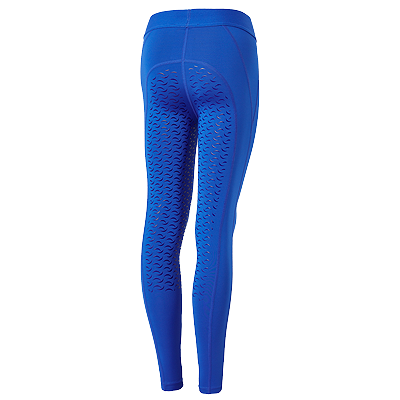 Horze Tessa Kids Full Seat Riding Tights - Princess blue