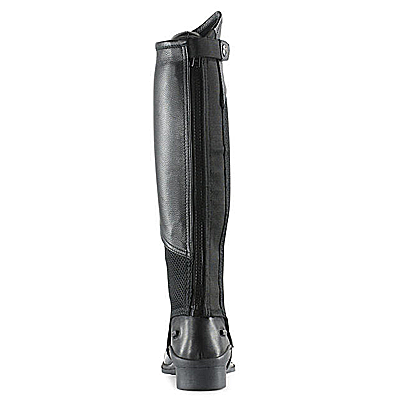 Horze Leather Chaps with Mesh Panels