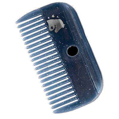 Waldhausen Mane Comb - Lucky Heart / Night Blue