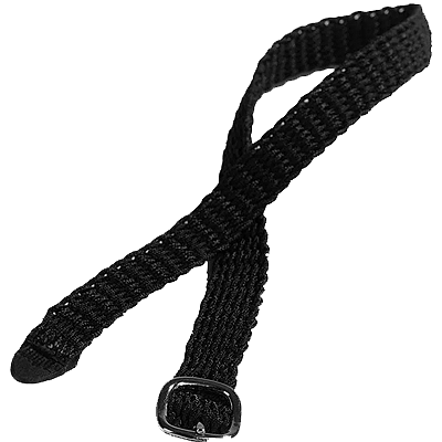 Horze Spur Straps – Nylon - Black