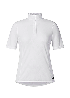 Encore Short Sleeve Show Shirt - White/Lucky Diamond