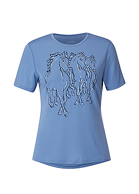 Kerrits Dancing Horses Tee - Lake