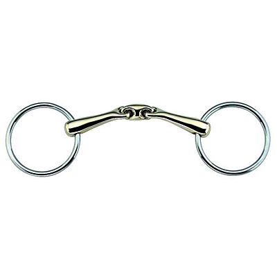 kk ultra double jointed loose ring snaffle