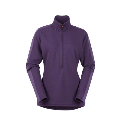 Kerrits In Tandem Fleece Half Zip-Blackberry