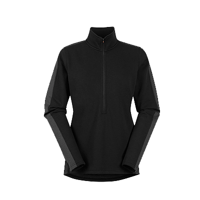 Kerrits In Tandem Fleece Half Zip-Black