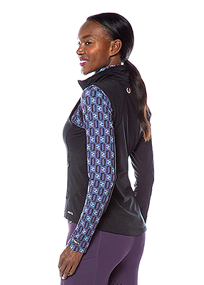 Kerrits Transition Stretch Fleece Vest - Black