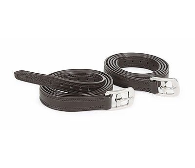 Shires Easy Care Non-Stretch Stirrup Leathers - Havana