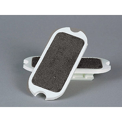 Equi-Essentials Sand Paper Stirrup Pads - White