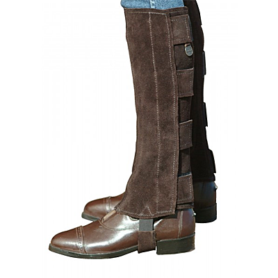 Ovation® EZE Tab Suede Half Chaps- Ladies'