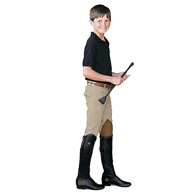 Ovation® EuroWeave™ 4-Pocket Breeches - Boy's
