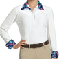 Romfh® Lindsay Show Shirt- Long Sleeve - White Tiki Bar