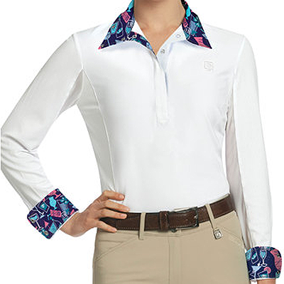 Romfh® Lindsay Show Shirt- Long Sleeve - White Tiki Bar