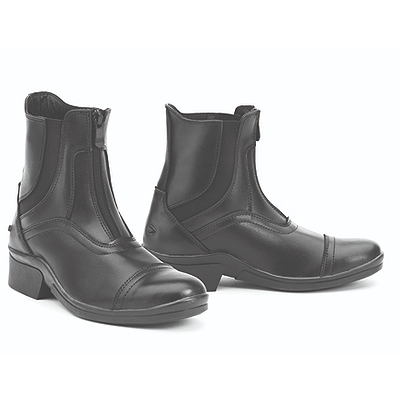 Ovation® Stratum Leather Zip Paddock - Black