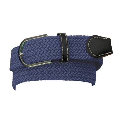 ovation navy braided belt