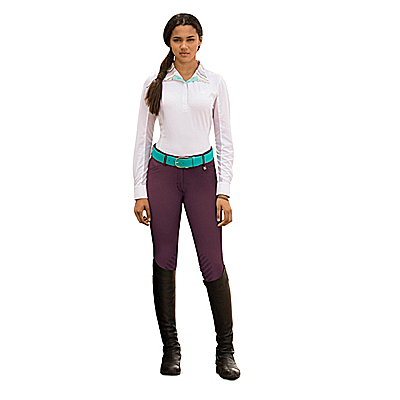 Romfh® Sarafina Euro Grip Breeches - Burgundy