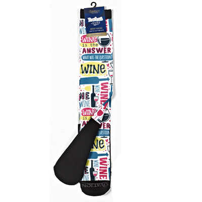 Ovation® FootZees™ Boot Sock -Wine Diva C1924