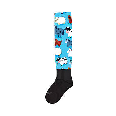 Ovation® PerformerZ™ Boot Sock-Farm Animals
