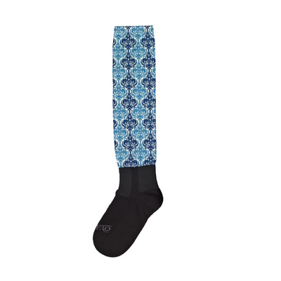 Ovation® PerformerZ™ Boot Sock - Blue Damask