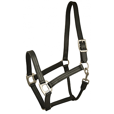 GATSBY TRIPLE STITCHED LEATHER HALTER 5-477145