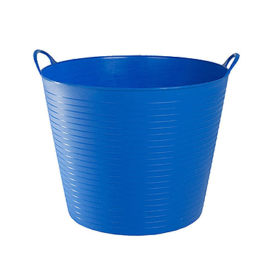 Horze Feed Bucket Zofty 3.5 gal - Blue